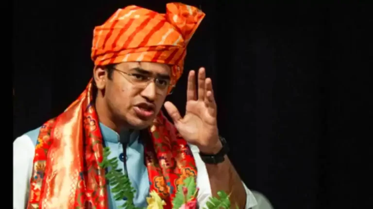 सांसद तेजस्वी सूर्या के बयान से उठा सियासी विवाद