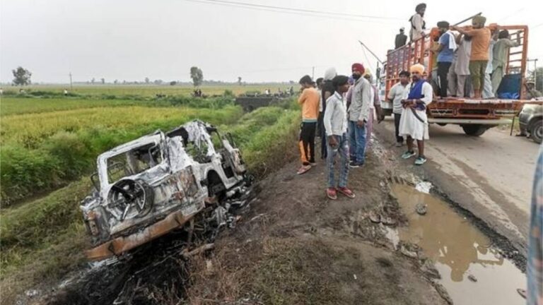 लखीमपुर खीरी मामला: भाजपा कार्यकर्ताओं की पिटाई करने वाले दो किसान गिरफ्तार