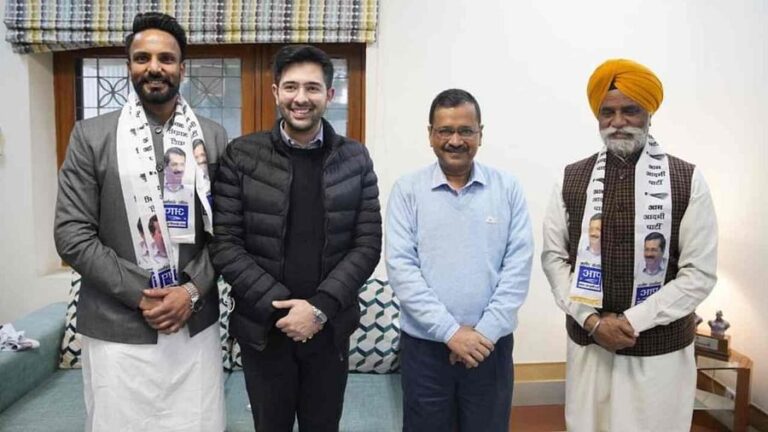 जोगिंदर सिंह मान आप में शामिल, पंजाब में कांग्रेस के लिए बड़ा झटका