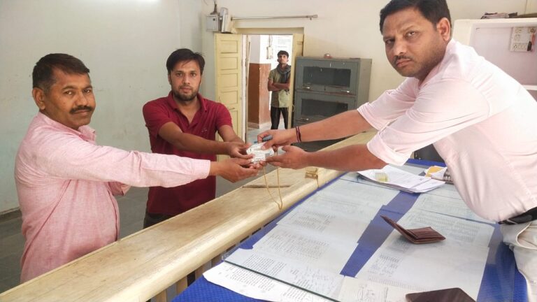 ट्रेज़री गार्ड में ड्यूटी कर रहे जवान भगतसिंह ने दिया ईमानदारी का परिचय